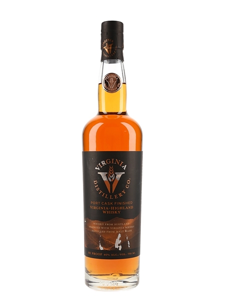 Virginia Distillery Co. Port Finished Highland Malt Whisky  75cl / 46%