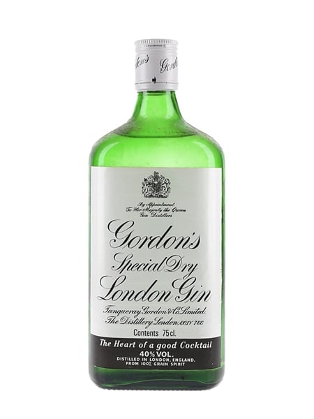 Gordon's Special Dry London Gin Bottled 1980s 75cl / 40%