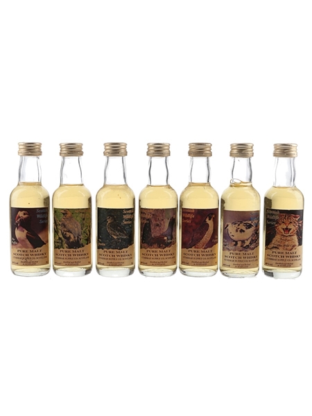 Cumbrae Scottish Wildlife Series Pure Malt  7 x 5cl / 40%