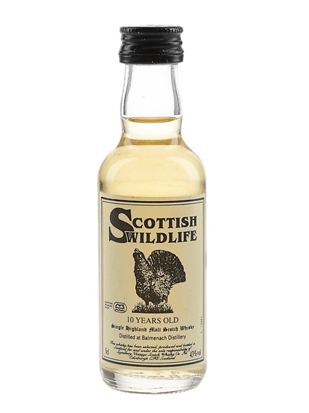 Balmenach 10 Year Old Scottish Wildlife Signatory Vintage 5cl / 43%