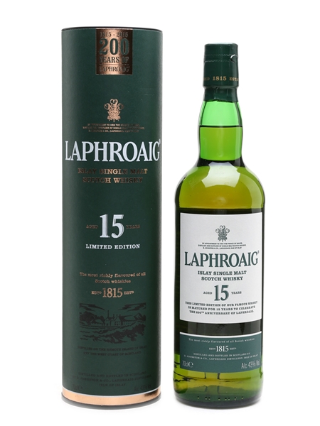 Laphroaig 200th Anniversary 15 Year Old 70cl / 43%