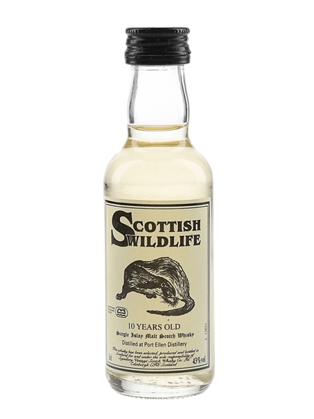 Port Ellen 10 Year Old Signatory Vintage - Scottish Wildlife 5cl / 43%