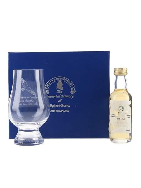 Immortal Memory Of Robert Burns 250th Anniversary 5cl / 40%