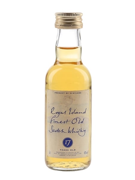 Royal Island 17 Year Old Bottled 2000s - Isle Of Arran Distillers 5cl / 40%