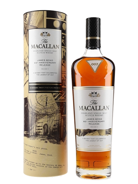 Macallan James Bond 60th Anniversary, Decade V 70cl / 43.7%