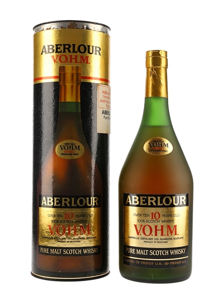 ABERLOUR 10年V.O.H.M ウイスキー