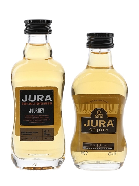 Isle Of Jura Origin 10 Year Old & Journey  2 x 5cl / 40%