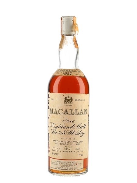 Macallan 1957 Campbell, Hope & King Bottled 1970s - Rinaldi 75cl / 46%