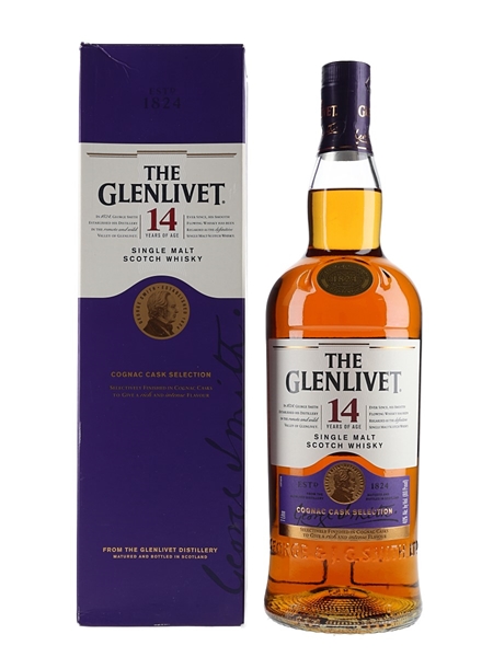 Glenlivet 14 Year Old Cognac Cask Selection  100cl / 40%