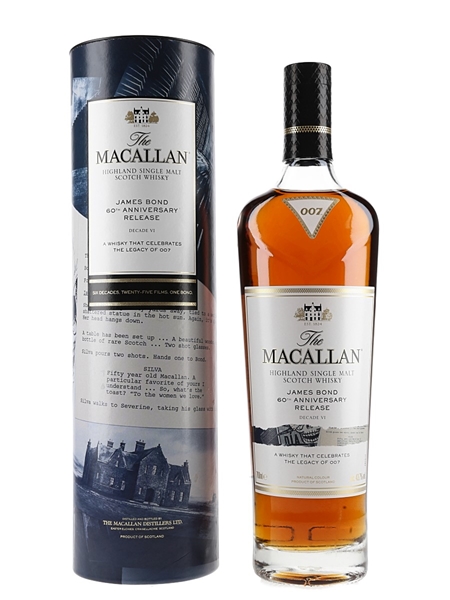 Macallan James Bond 60th Anniversary, Decade VI 70cl / 43.7%