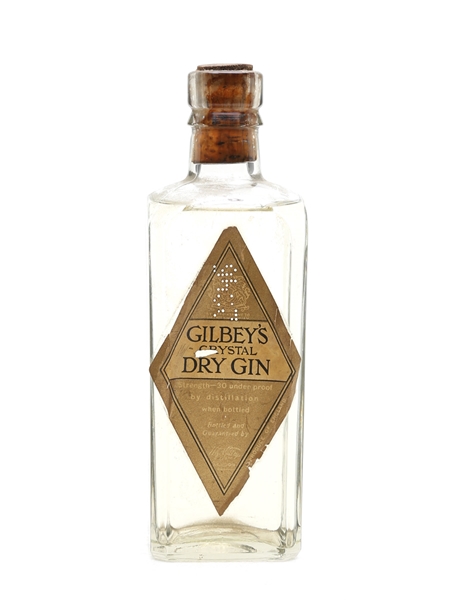 Gilbey's Crystal Dry Gin Bottled 1930s 37.5cl / 40%