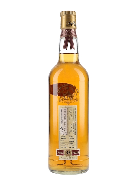 Strathclyde 1973 33 Year Old Cask 74062 Bottled 2007 - Duncan Taylor 70cl / 56.5%