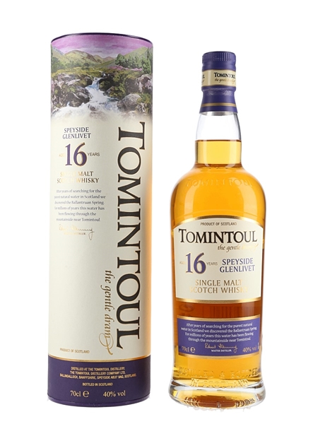 Tomintoul 16 Year Old  70cl / 40%