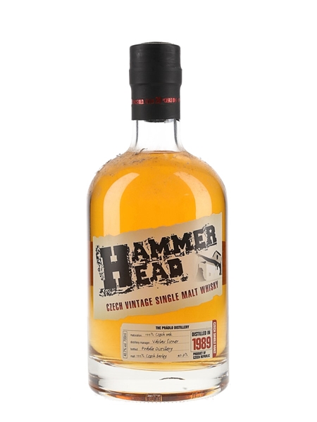 Hammer Head 1989 Czech Single Malt 70cl / 40.7%