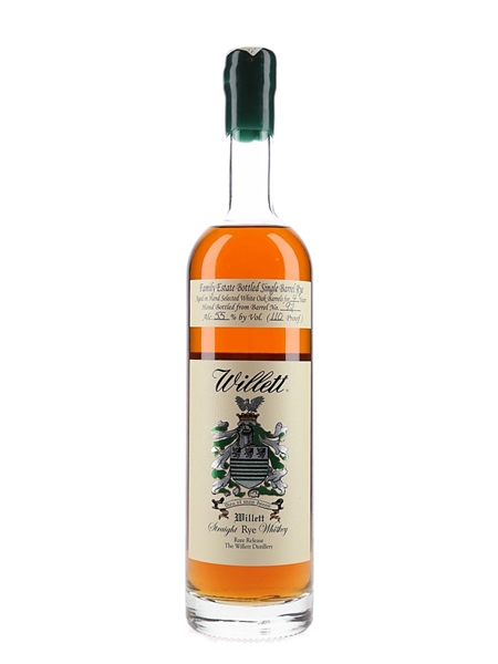 Willett 4 Year Old Single Barrel Rye  75cl / 55%