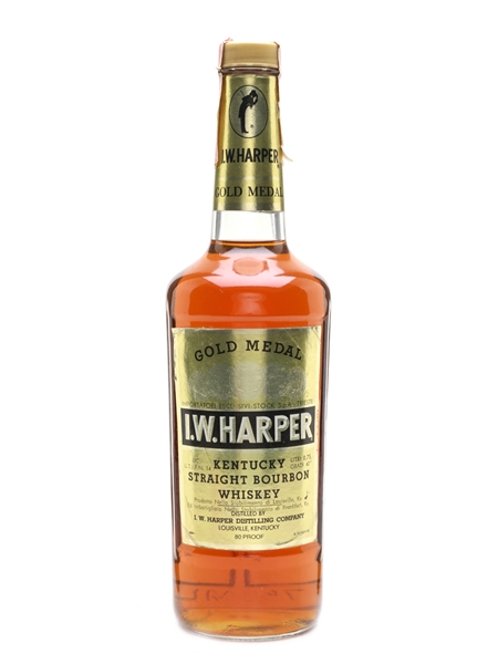 I W Harper Gold Medal Bottled 1980s - Stock 75cl / 40%