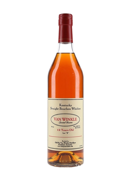 Van Winkle 12 Year Old Lot 'B' Bottled 2016 75cl / 45.2%