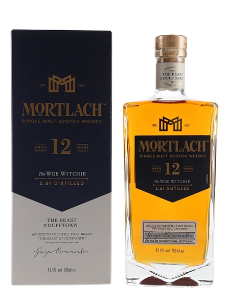 Mortlach 12 Year Old The Wee Witchie 70cl / 43.4%