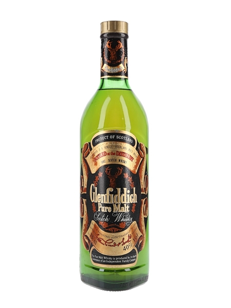 Glenfiddich Special Old Reserve Pure Malt Bottled 1980s 75cl / 40%