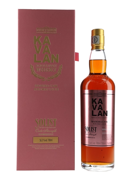 Kavalan Solist Madeira Cask Bottled 2020 70cl / 56.3%