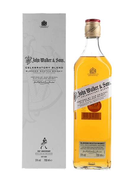 John Walker & Sons Celebratory Blend Exclusive Release - 200th Anniversary 70cl / 51%