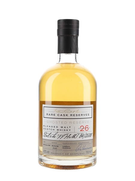 Ghosted Reserve 26 Year Old First Release William Grant & Sons - Rare Cask Reserve 70cl / 42%