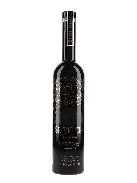 Belvedere Unfiltered Diamond Rye 70cl / 40%