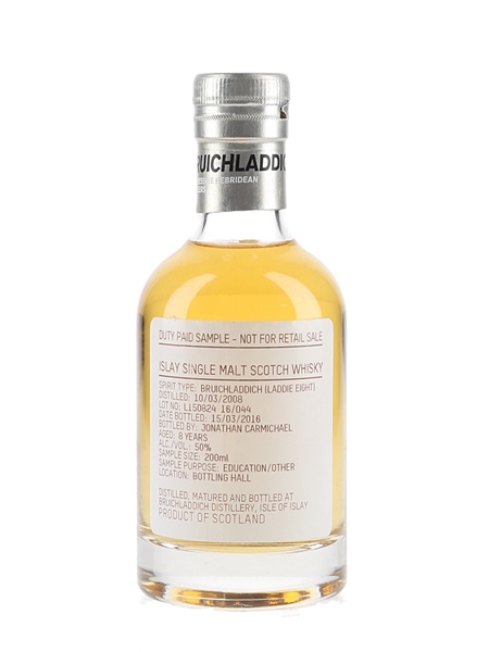 Bruichladdich Laddie Eight 8 Year Old Bottled 2016 - Trade Sample 20cl / 50%