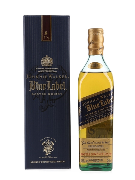 Johnnie Walker Blue Label  20cl / 43%