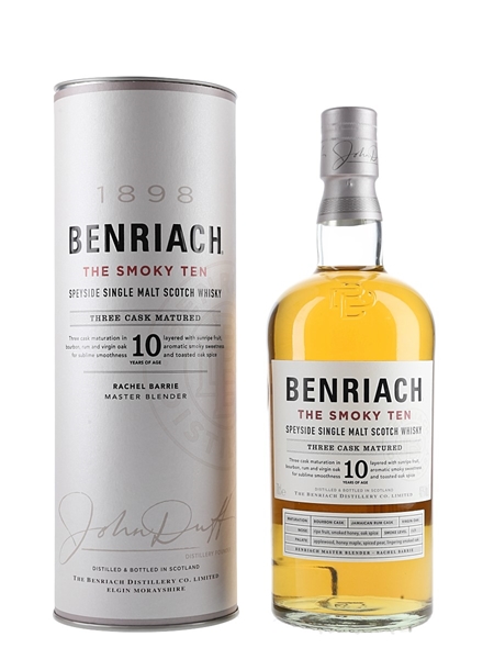 Benriach 10 Year Old The Original Ten Bottled 2021 - Three Cask Matured 70cl / 46%