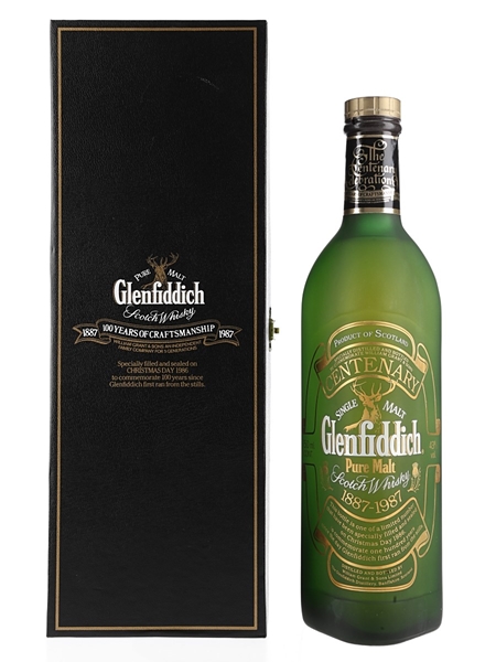 Glenfiddich Pure Malt Centenary Bottled 1986 75cl / 43%