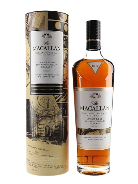 Macallan James Bond 60th Anniversary, Decade V 70cl / 43.7%