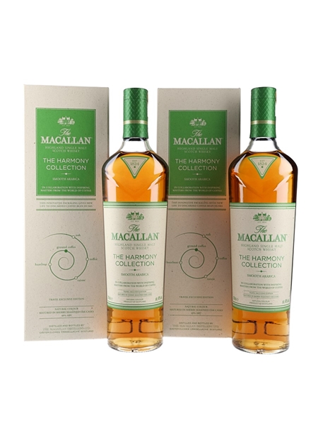 Macallan The Harmony Collection Smooth Arabica  2 x 70cl / 40%