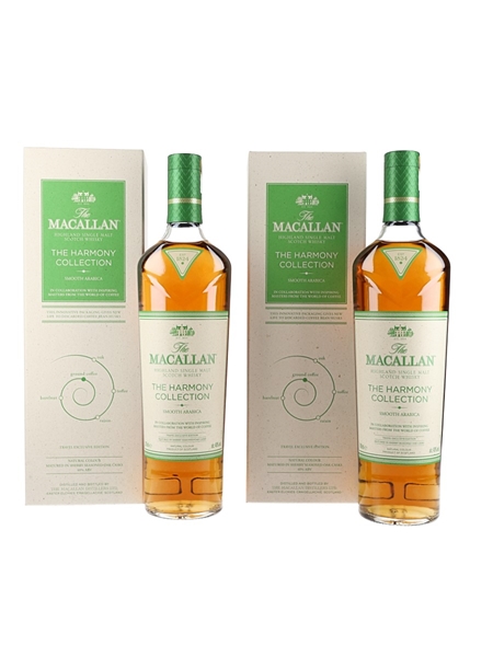 Macallan The Harmony Collection Smooth Arabica  2 x 70cl / 40%