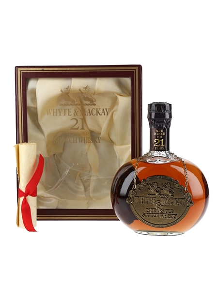 Whyte & Mackay 21 Year Old Gold Medallion - Bottled 1980s 75cl / 43%