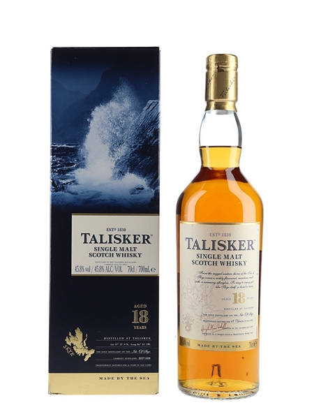 Talisker 18 Year Old  70cl / 45.8%