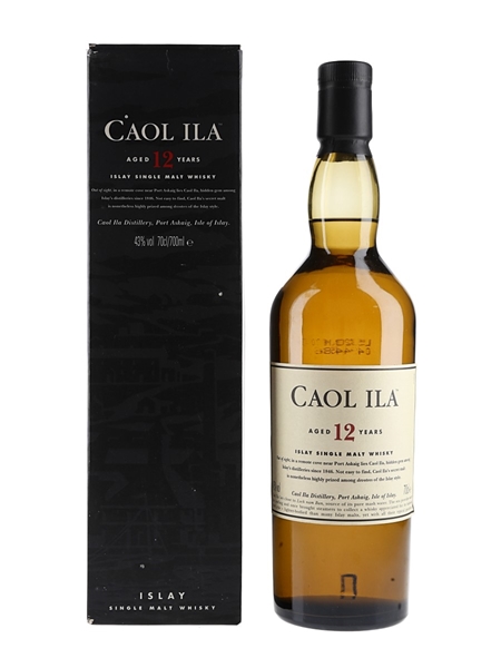 Caol Ila 12 Year Old  70cl / 43%