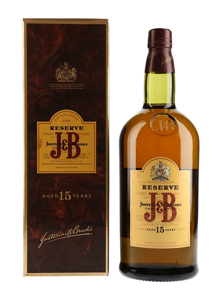 J & B 15 Year Old Reserve  100cl / 43%