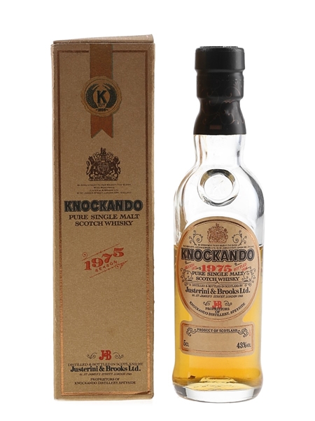 Knockando 1975 Bottled 1988 - Justerini & Brooks 5cl / 43%