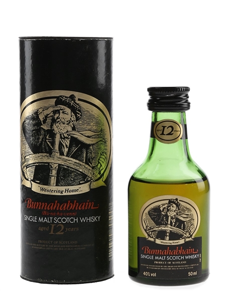 Bunnahabhain 12 Year Old Bottled 1980s 5cl / 40%