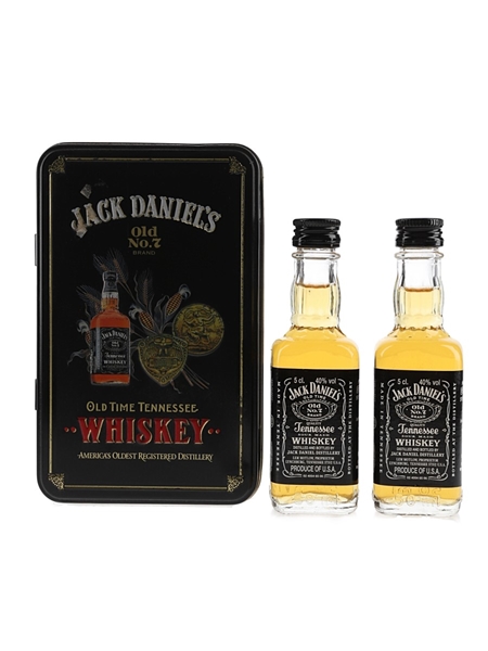 Jack Daniel's Old No.7 Whiskey Set  2 x 5cl / 40%