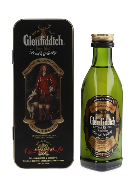 Glenfiddich Special Reserve Clans Of The Highlands - Clan Sutherland 5cl / 43%