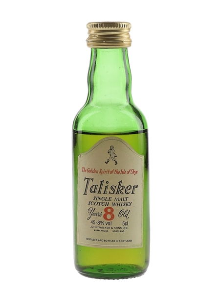 Talisker 8 Year Old Bottled 1980s 5cl / 45.8%