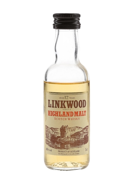 Linkwood 12 Year Old Bottled 1980s 5cl / 40%