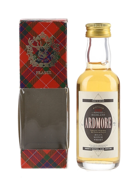 Ardmore 1981 Bottled 1990s - Gordon & MacPhail 5cl / 40%