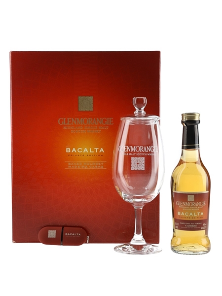 Glenmorangie Bacalta Glass Pack Trade Sample 10cl / 46%