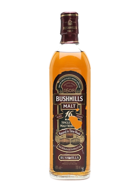 Bushmills 16 Year Old Three Wood 70cl / 40%