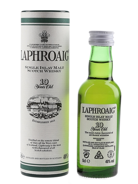 Laphroaig 10 Year Old Bottled 1990s 5cl / 40%