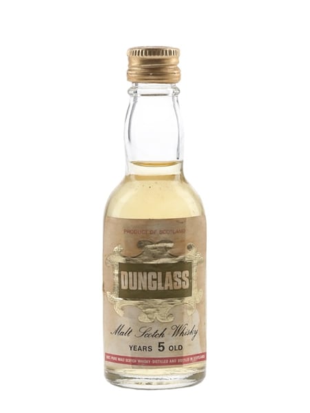 Dunglass 5 Year Old Bottled 1970s 5cl