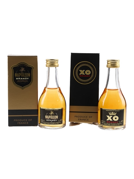 Marks & Spencer Napoleon & XO Brandy  2 x 5cl / 40%